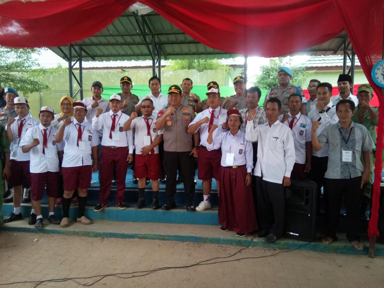 Wakapolda Lampung Pantau Pilkakam Serentak