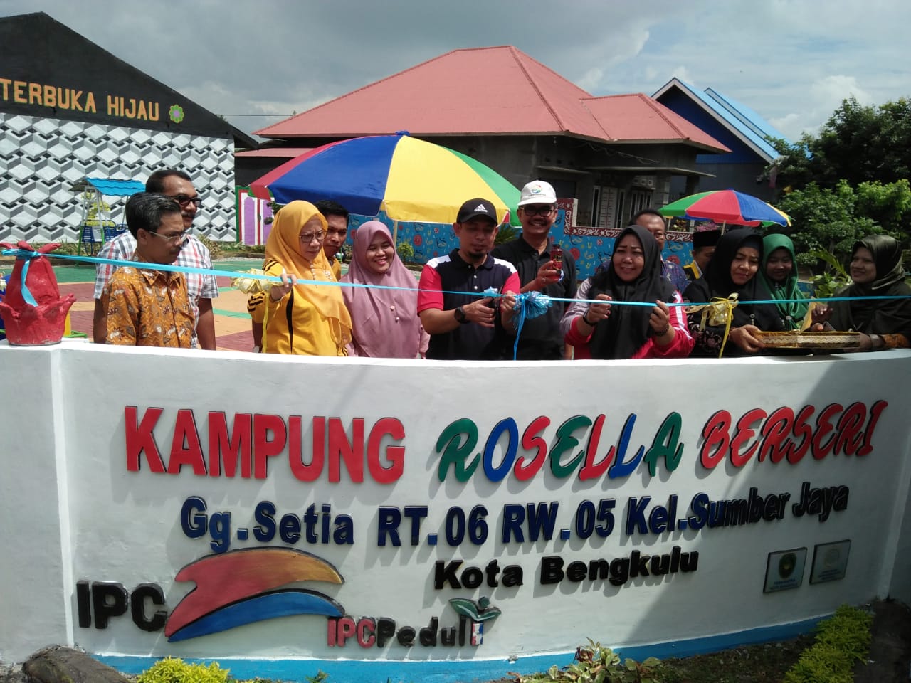 Kampung Rosella Berseri Resmi Dilaunching