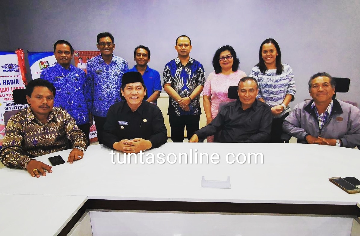 Bupati Karo Terima Kunjungan Panitia Pencanangan Tahun Gereja GBKP 2020