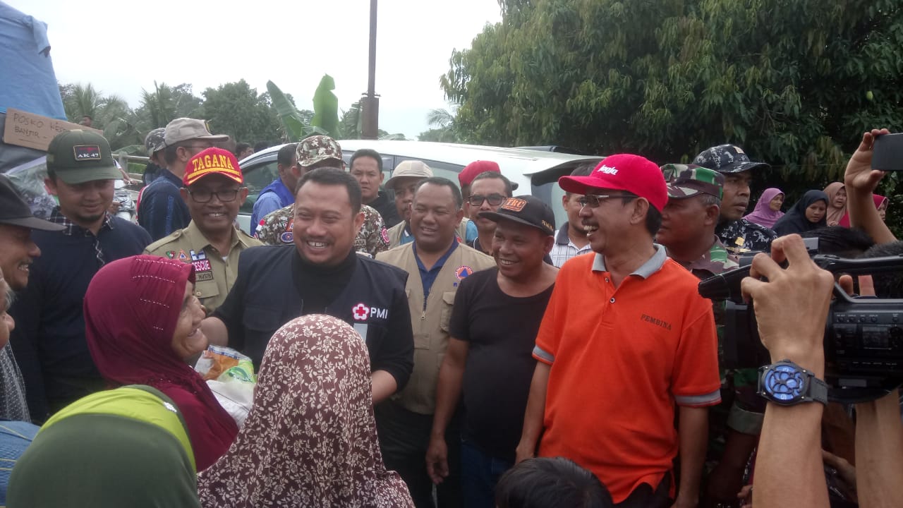Bupati Kampar Tinjau Posko Kesehatan Desa Kp Panjang