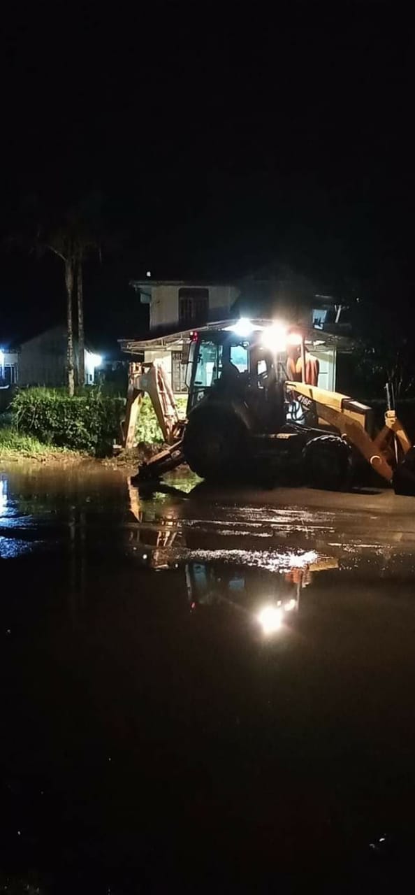 Pemkab Karo dan BBPJN Normalisasi Desa Raya