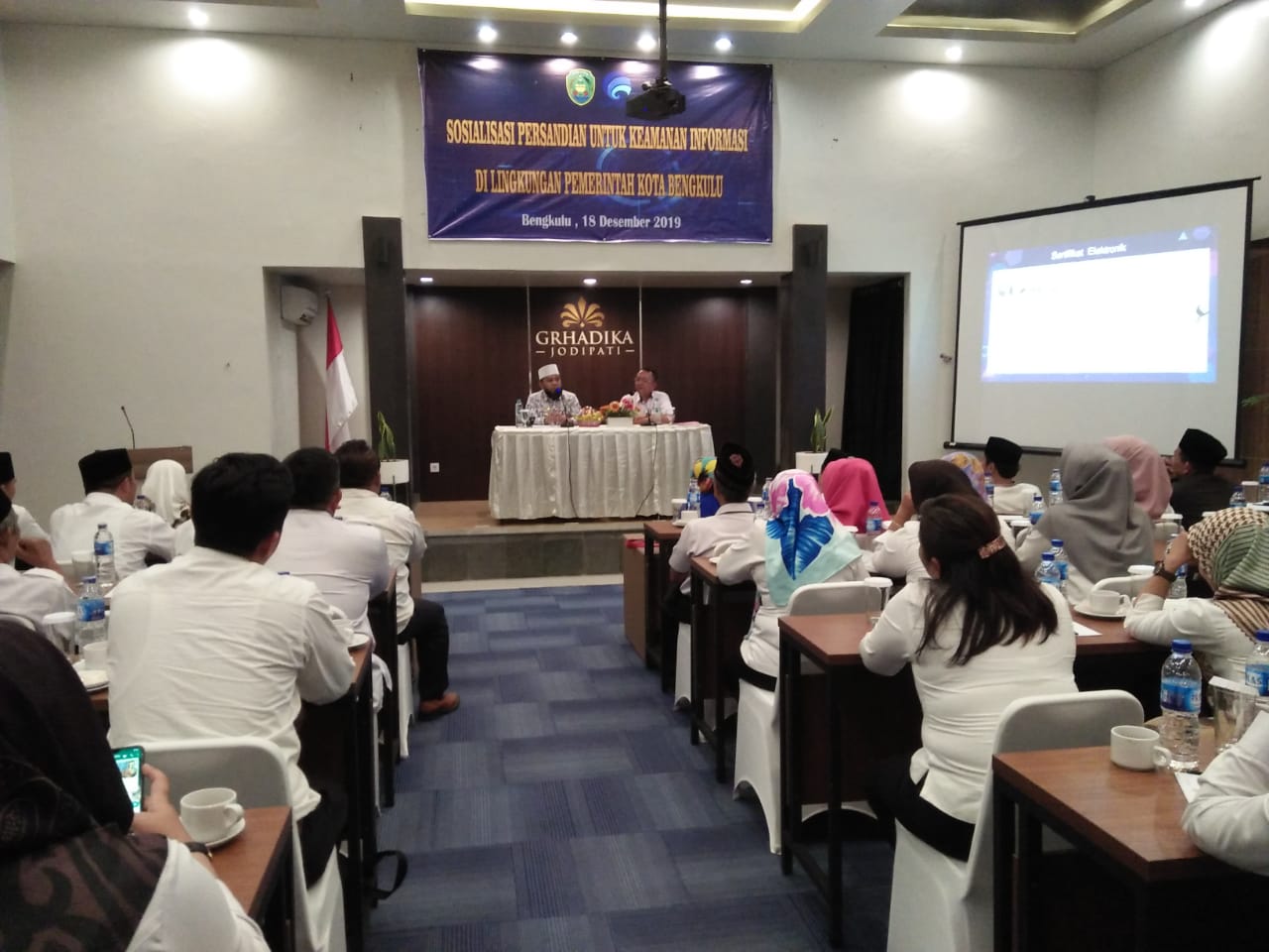 Diskominfo Sosialisasi Kesadaran Pengamanan Informasi