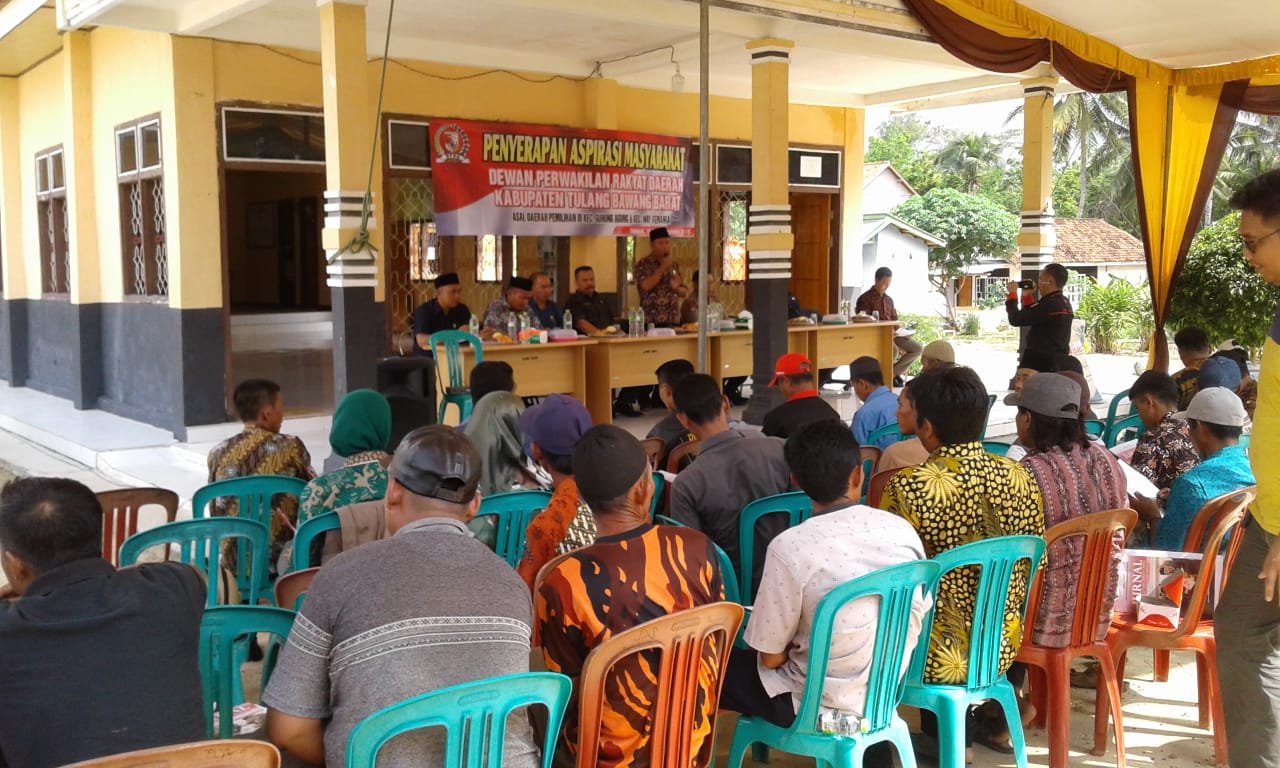 DPRD Tubaba Serap Aspirasi Masyarakat di Dapil III