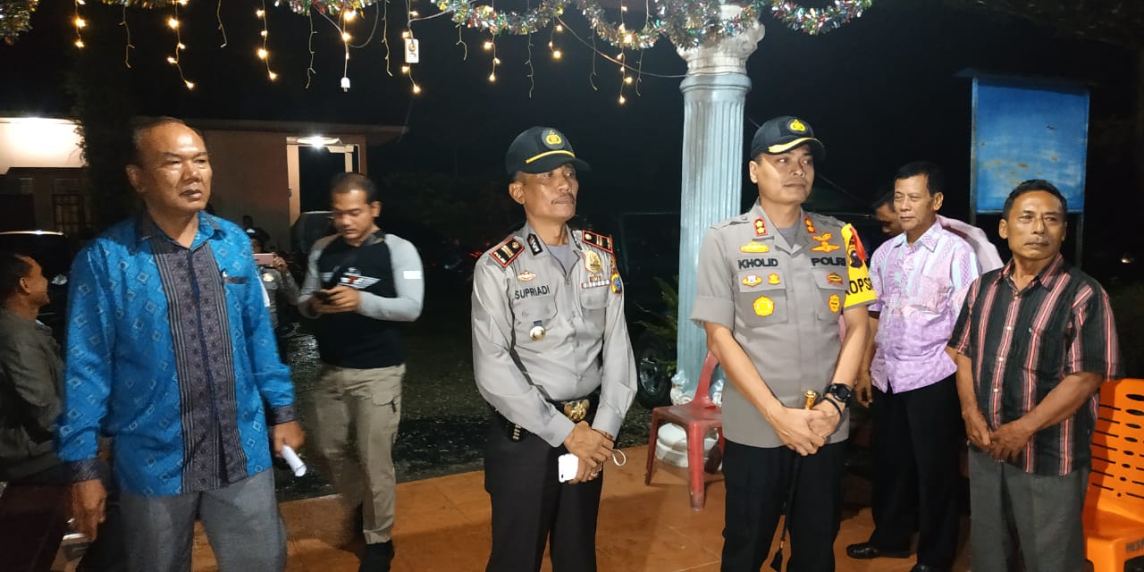 Pastikan Natal Aman dan Kondusif Kapolres Tinjau Beberapa Gereja