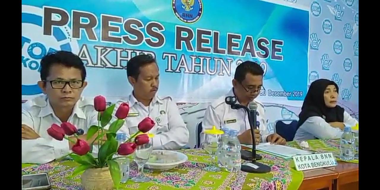 Selama Tahun 2019 Pelajar Dominasi Penyalahgunaan Narkotika Di Kota Bengkulu