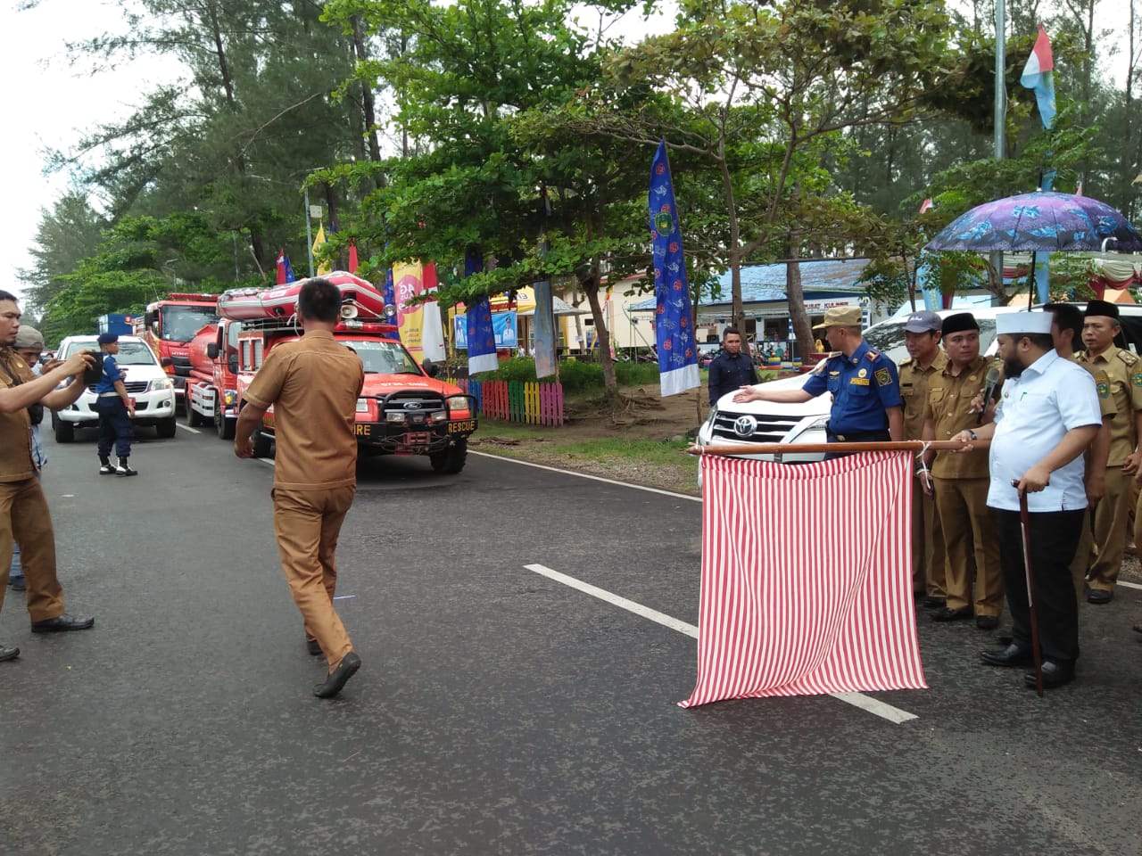 Walikota Resmikan Posko Tahun Baru Kota Bengkulu