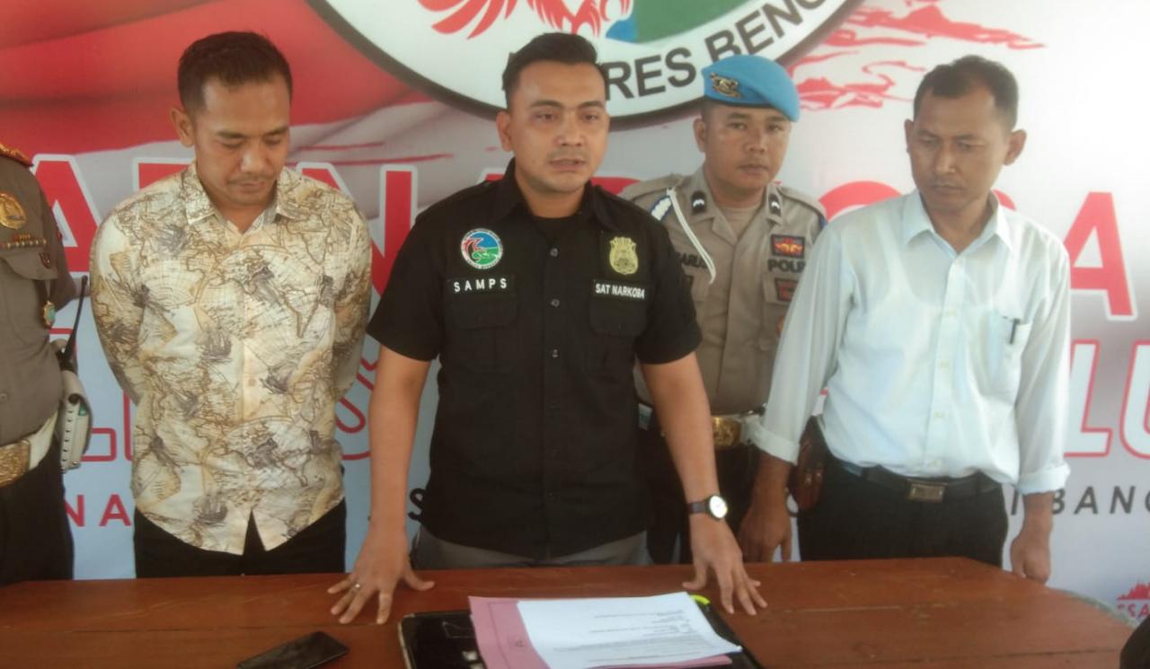 Waktu Sepekan Polres Bengkulu Ungkap 4 Kasus Narkotika