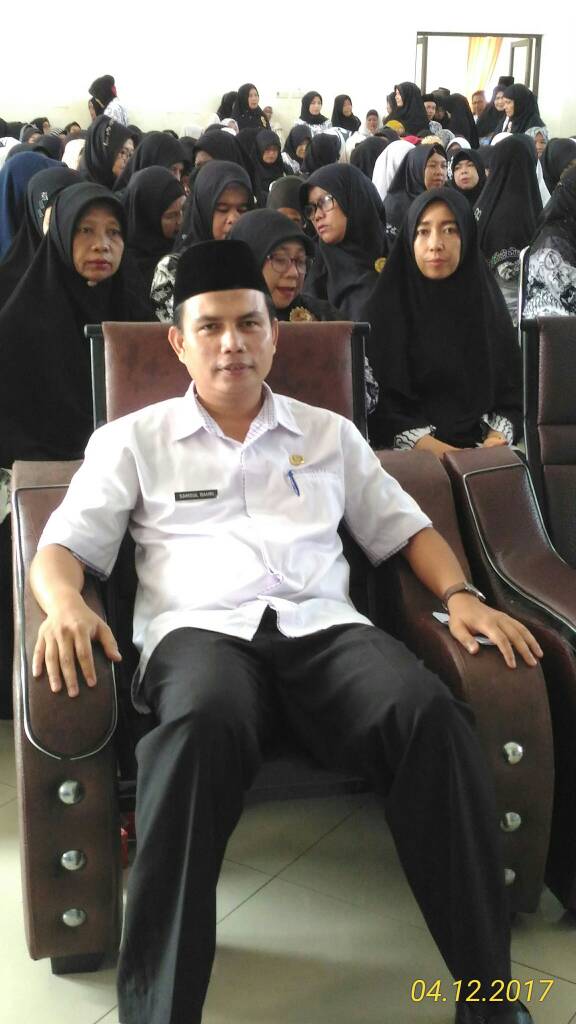 Ketua MUI Kecamatan Kota Bangkinang Samsul Bahri SAg MPd