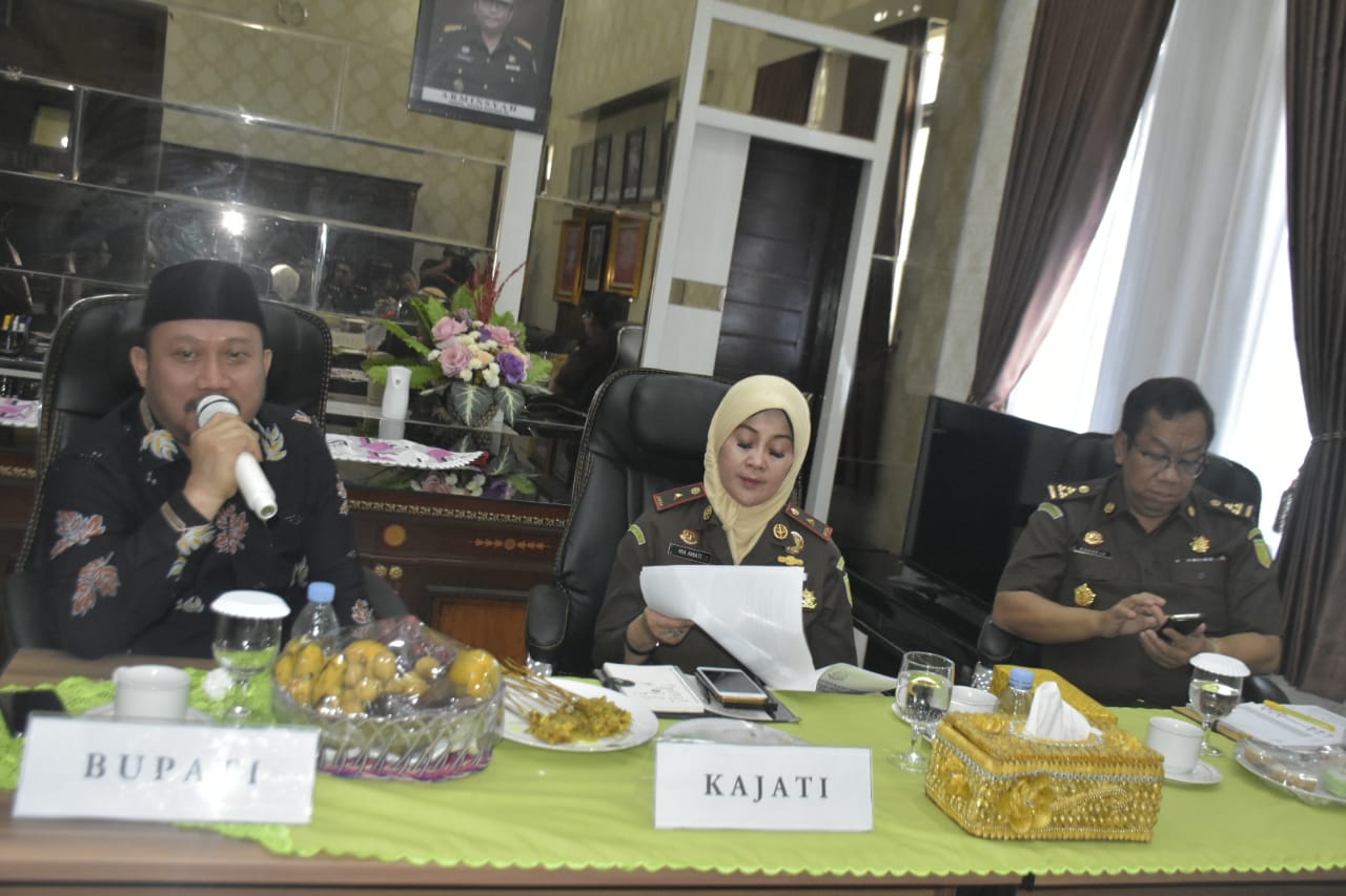 Bupati Kampar Sambut Kunjungan Kerja Kejati Riau