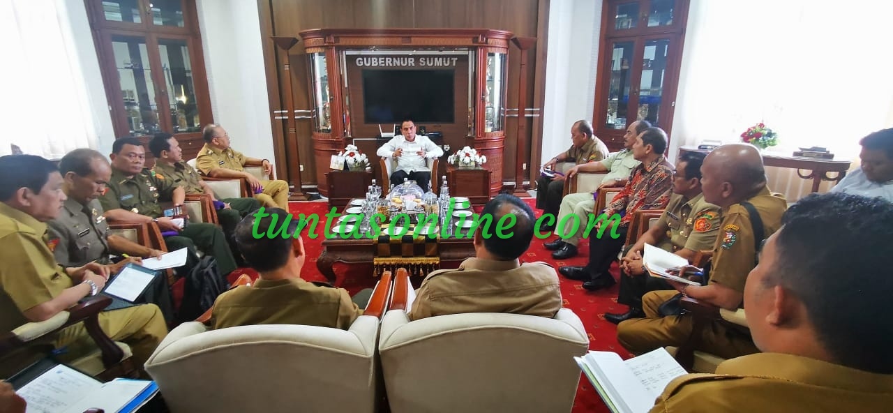 Gubernur Edy Dukung Pembukaan Jalur Alternatif Berastagi-Suka