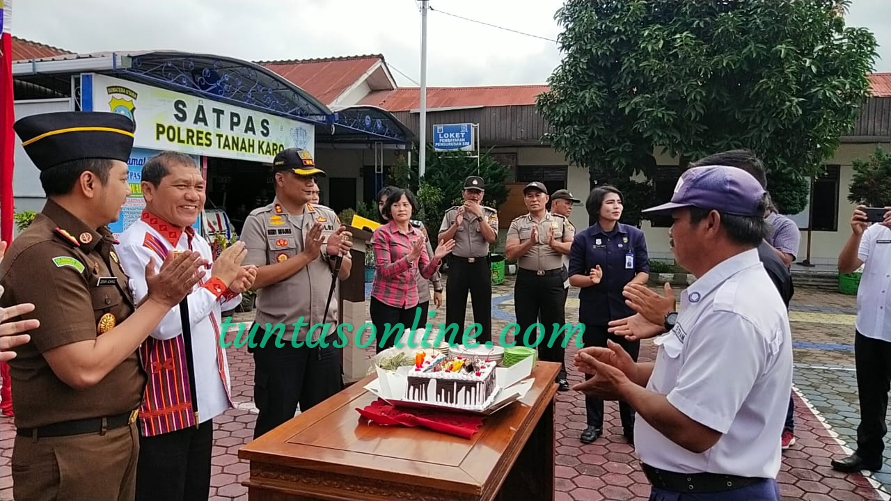 Kapolres Tanah Karo Jadi Irup HUT Satpam ke-39