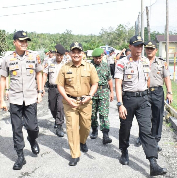 Kapolres Kampar Kunker ke Polsek XIII Koto Kampar