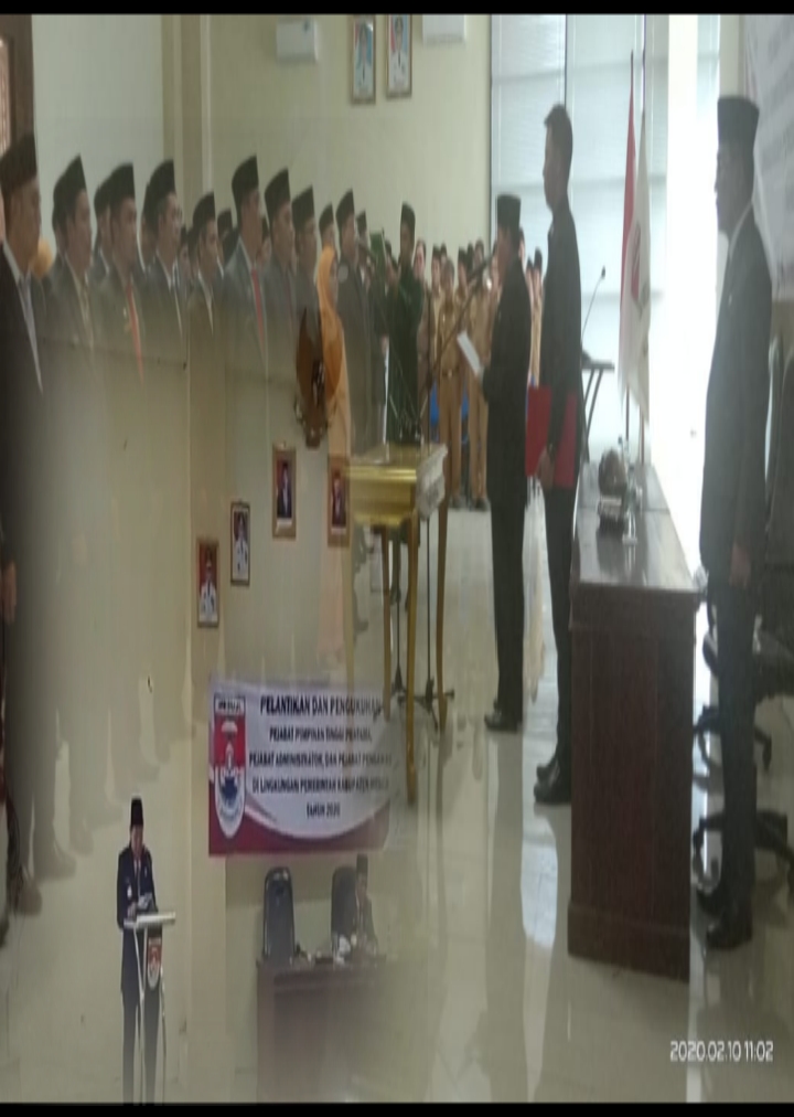 Bupati Mesuji Lantik Pj Sekda dan Sejumlah Pejabat Pemkab