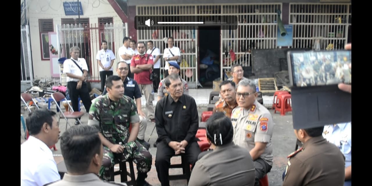Bupati Karo Dampingi Kapolda Tinjau Rutan Kabanjahe
