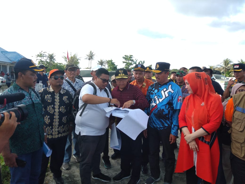 Optimalkan Dana 6 M Gubernur Rohidin Perbaiki Pelabuhan Kahyapu
