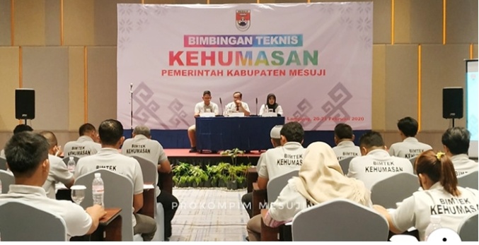Pemkab Mesuji Gelar Bimtek Kehumasan