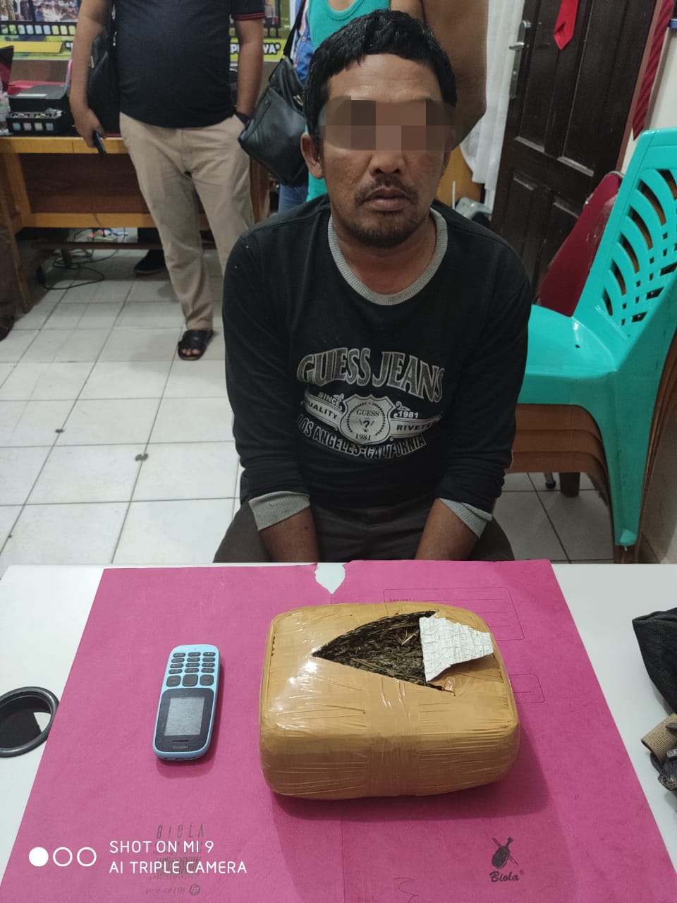 Polres Kampar Ringkus Pengedar Shabu dan Ganja