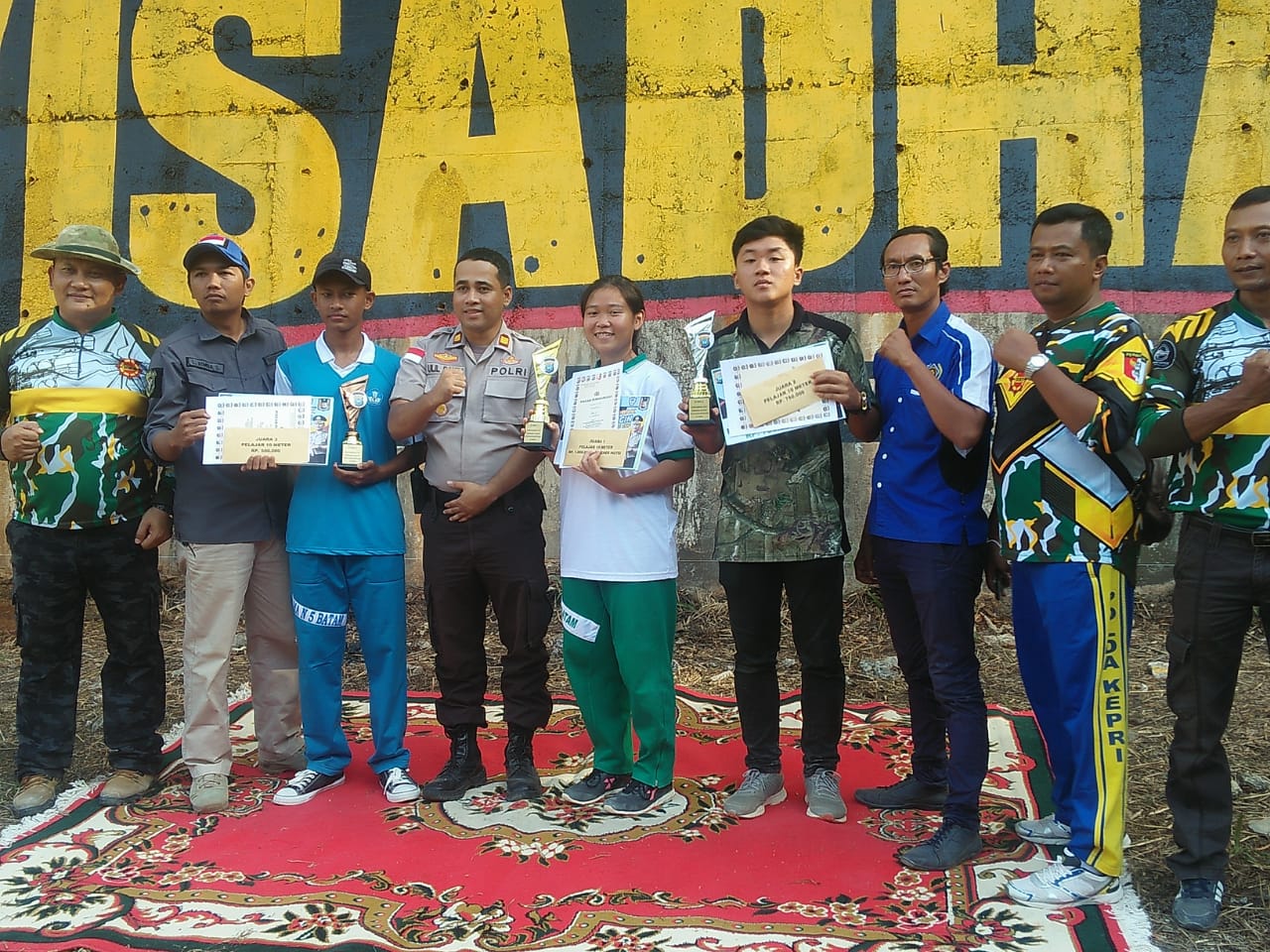 Peresmian Lapangan Tembak Dirangkai dengan Lomba