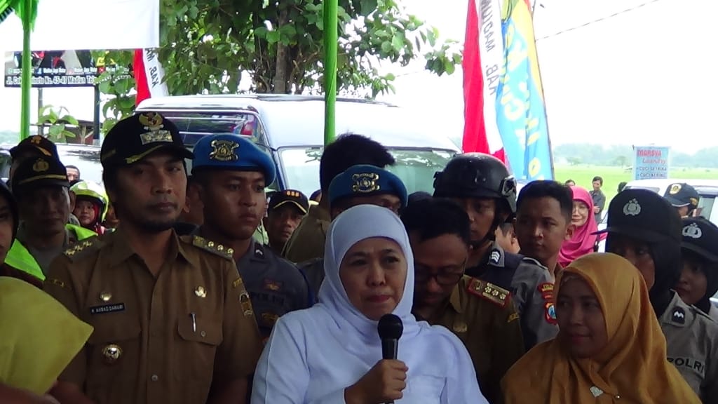 Bupati Madiun Dampingi Gubernur Jatim Kunker ke Desa Sidomulyo
