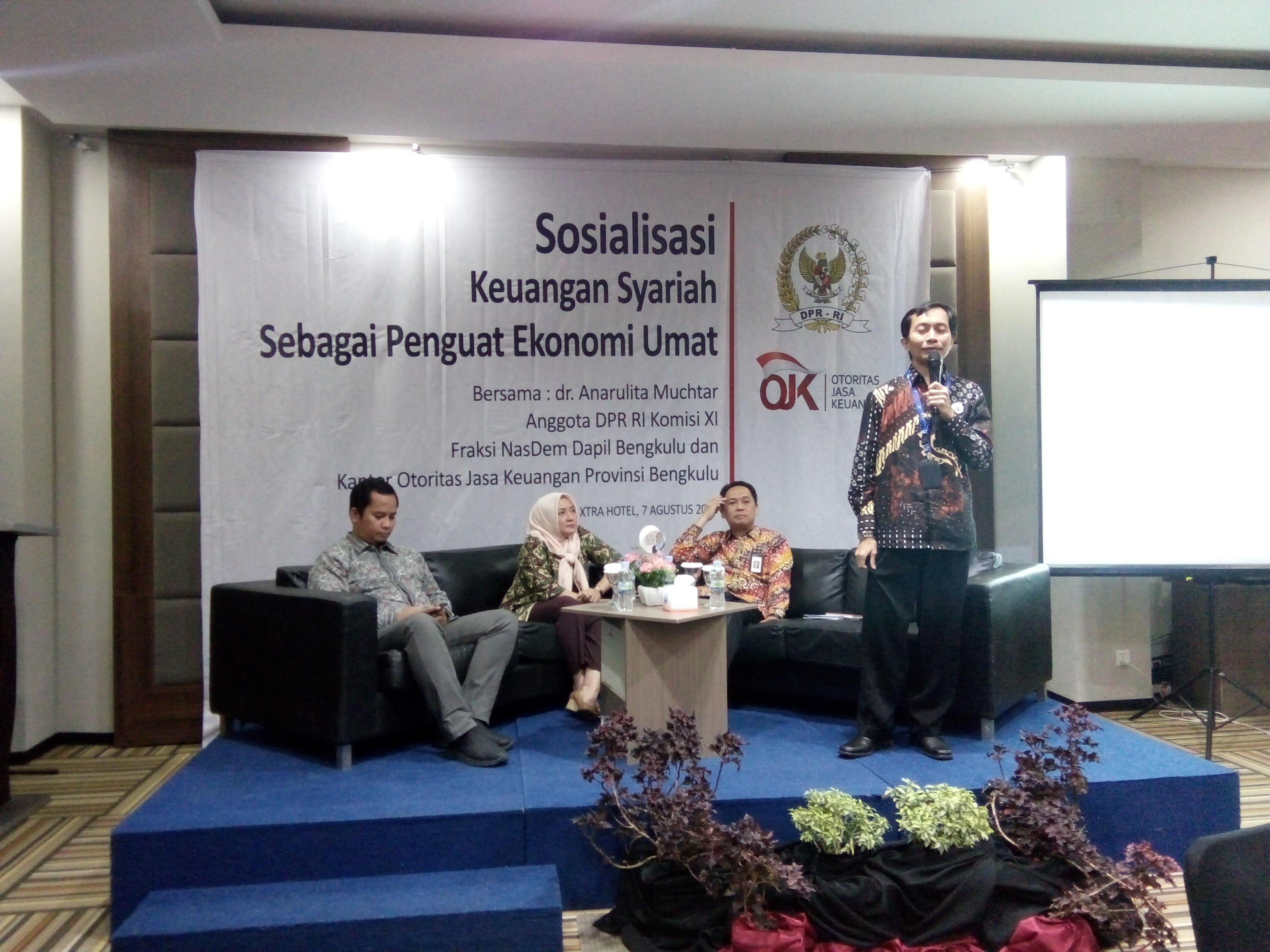 Suasana Sosialisasi Keuangan Syariah 