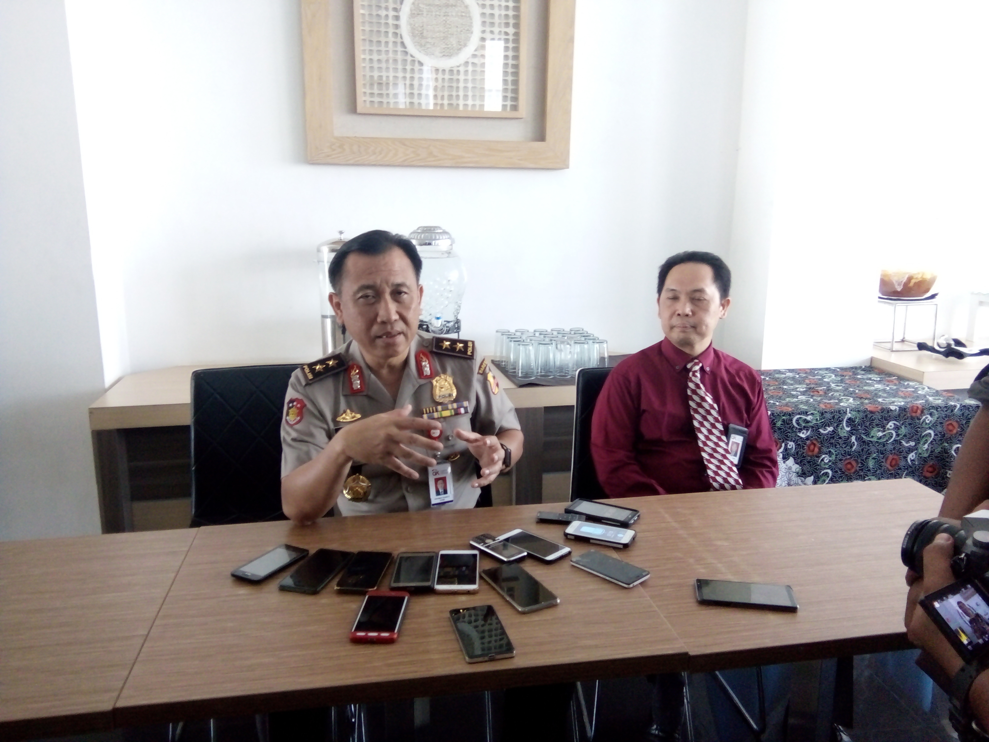Irjen Pol Rokhmad Sunanto Didampingi Yan Syafri