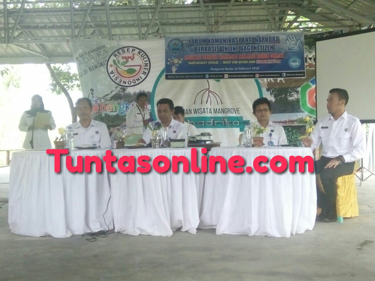 BNN Kota Bengkulu Mengelar Sosialiasi 