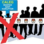 Ilustrasi Eks Koruptor Dilarang Nyaleg. Ist