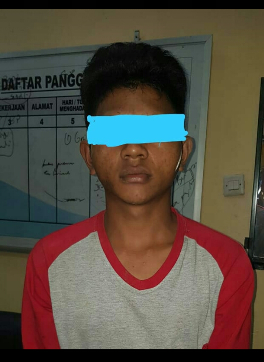 Terduga Pelaku diamankan