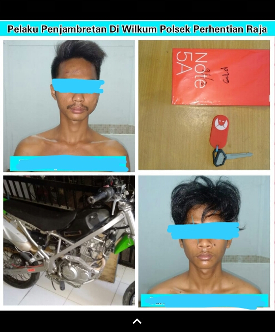 Terduga Pelaku diamankan