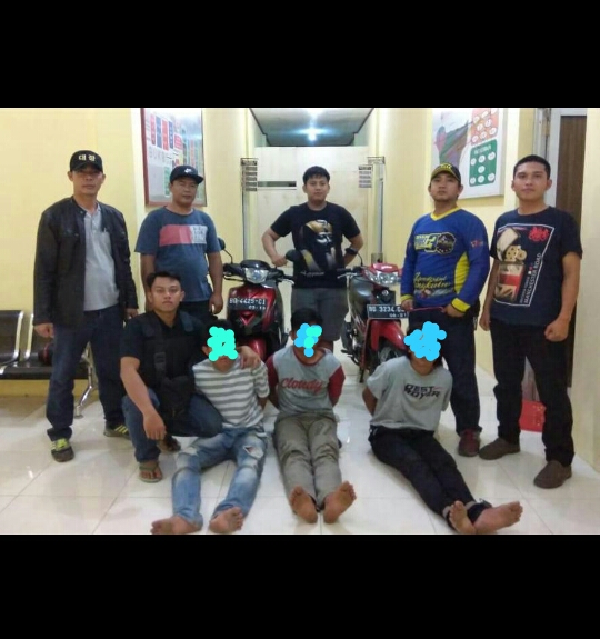 Terduga Pelaku diamankan