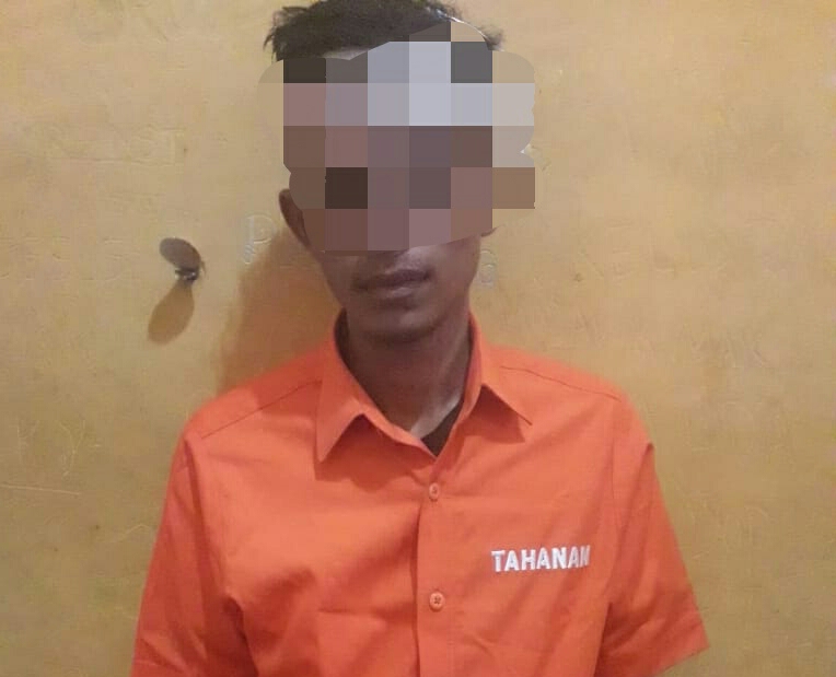 Terduga Pelaku diamankan