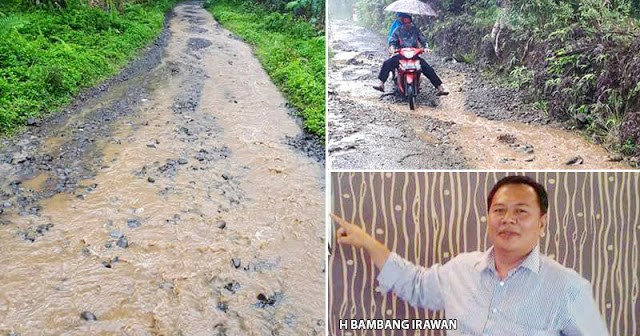Jalan Batu Layang Memprihatinkan,Pemerintah Jangan Diam