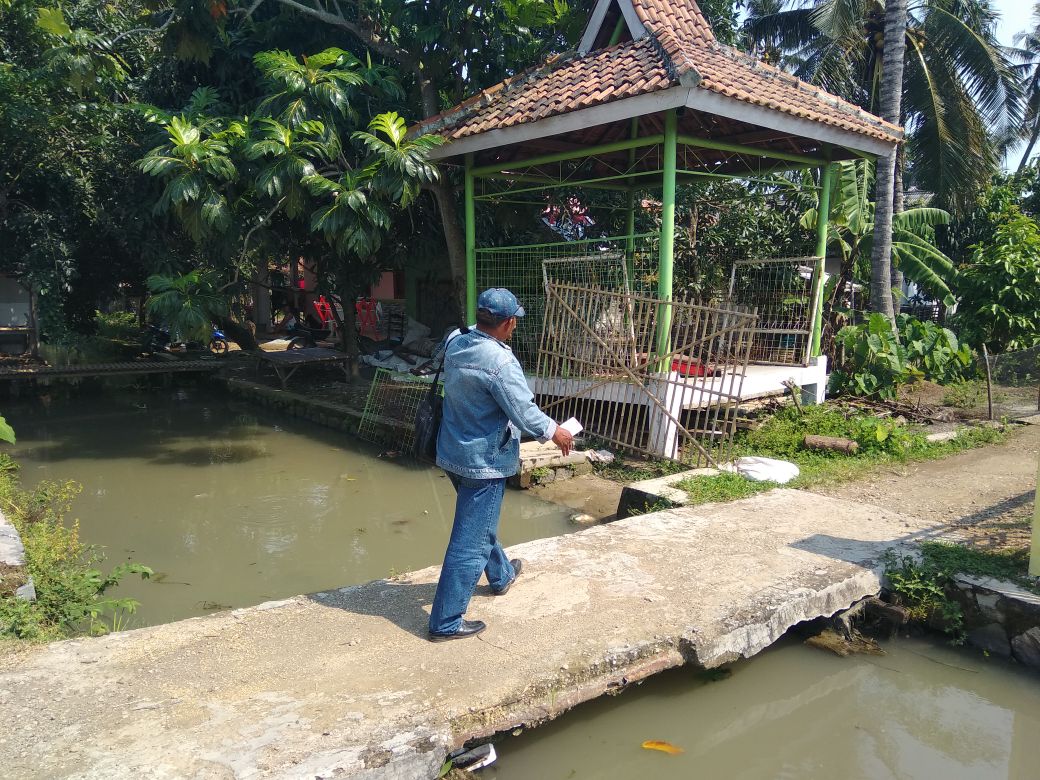 Seperti inilah rumah pompanisasi akibat kurang tepat sasaran hingga mesin pompa tidak ada di bangunan tersebut