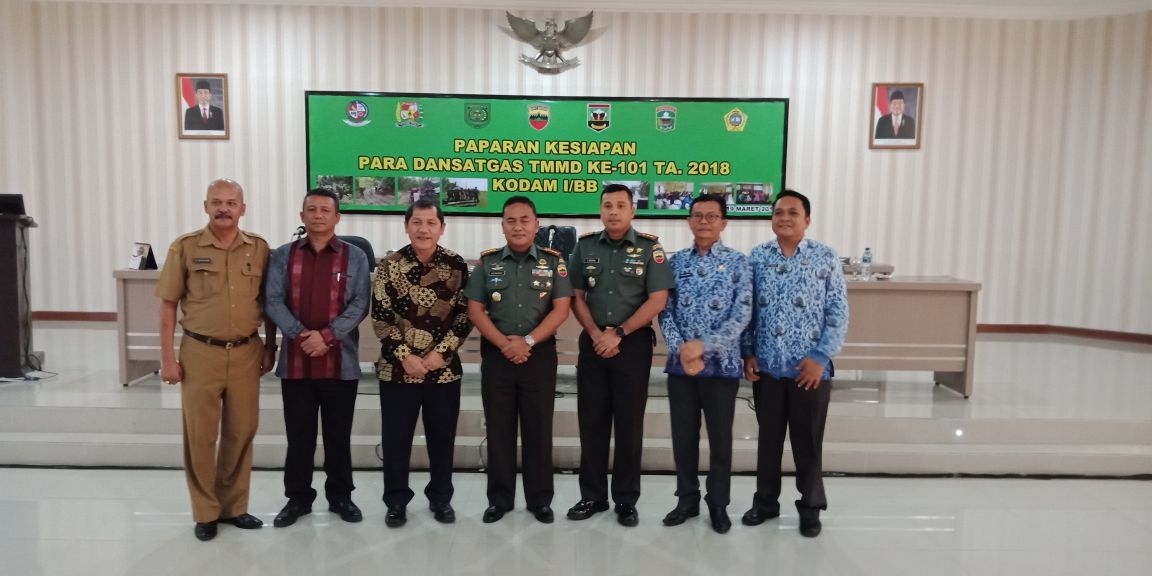 Bupati Hadiri Pemaparan Kesiapan TMMD 101