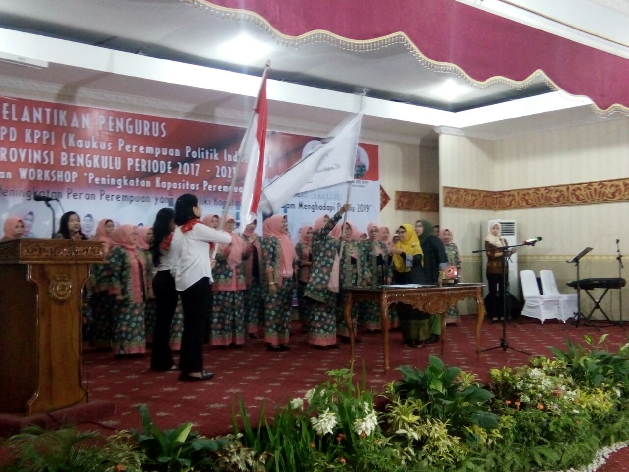 Pelaksanaan Pelantikan Ketua KPPI Provinsi Bengkulu
