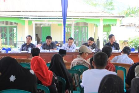 anggota Dprd Lebong mengelar reses