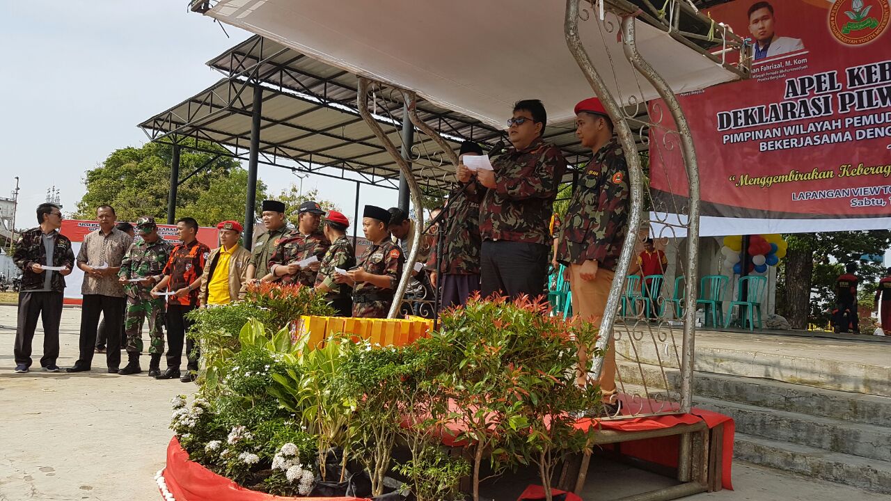 Tampak Ketua KPU Kota Bengkulu menghadiri Acara