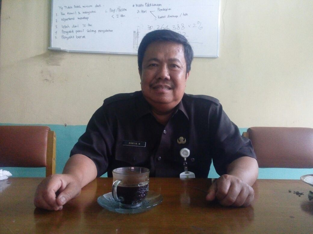 Kepala tim irban 1 setelah lakukan pemeriksaan reguler