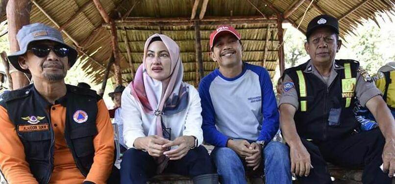 Bupati Luwu Utara Indah Putri Indriani bersama jajaran pemerintah
