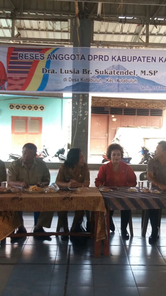 anggota legeslatif Dra Lusia br suka tendel MSP dari dapil 5