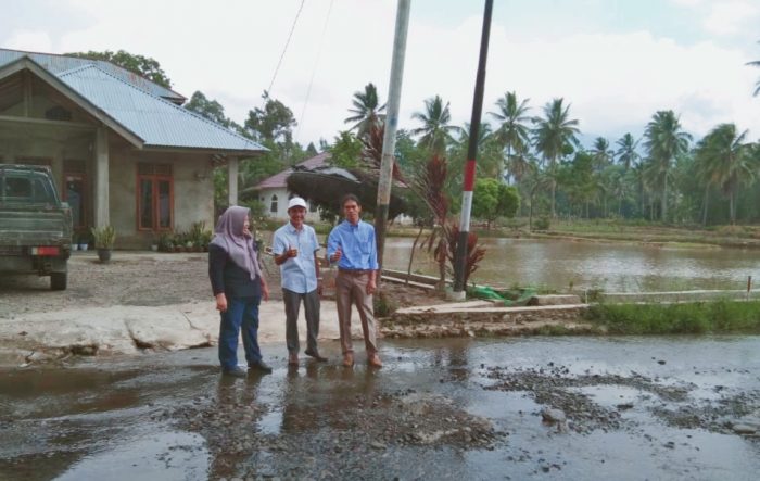 Kadis PUPR Tinjau Jalan Suka Bumi