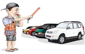 Ilustrasi Parkir Kendaraan
