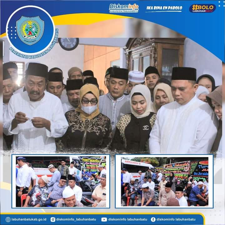 Bupati Labuhanbatu Sampaikan Belasungkawa Atas Wafatnya Waka II DPRD (Foto/Diskominfo Labuhanbatu)