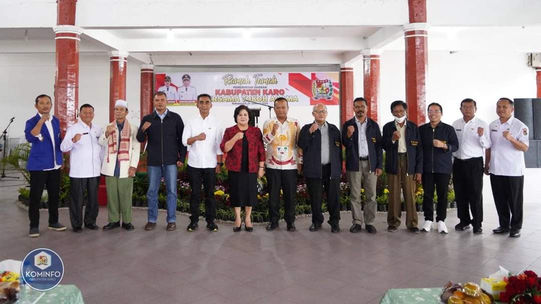 Pemkab Karo Gelar Acara Ramah Tamah Dengan Tokoh Agama (Foto/Diskominfo Karo)