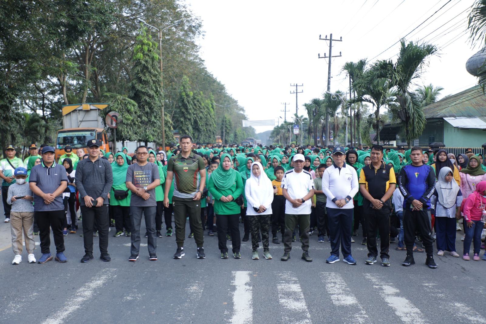 Bupati Asahan Ikut Meriahkan Dirgahayu Makodim 0208/AS 