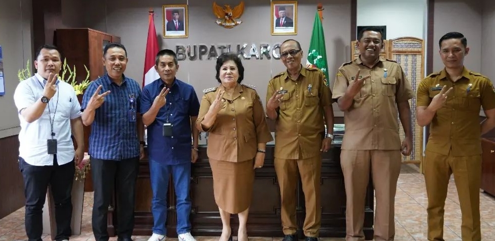 Bupati Karo Dukung Kerjasama Pemkab Dengan PT Taspen (Foto/Diskominfo Karo)
