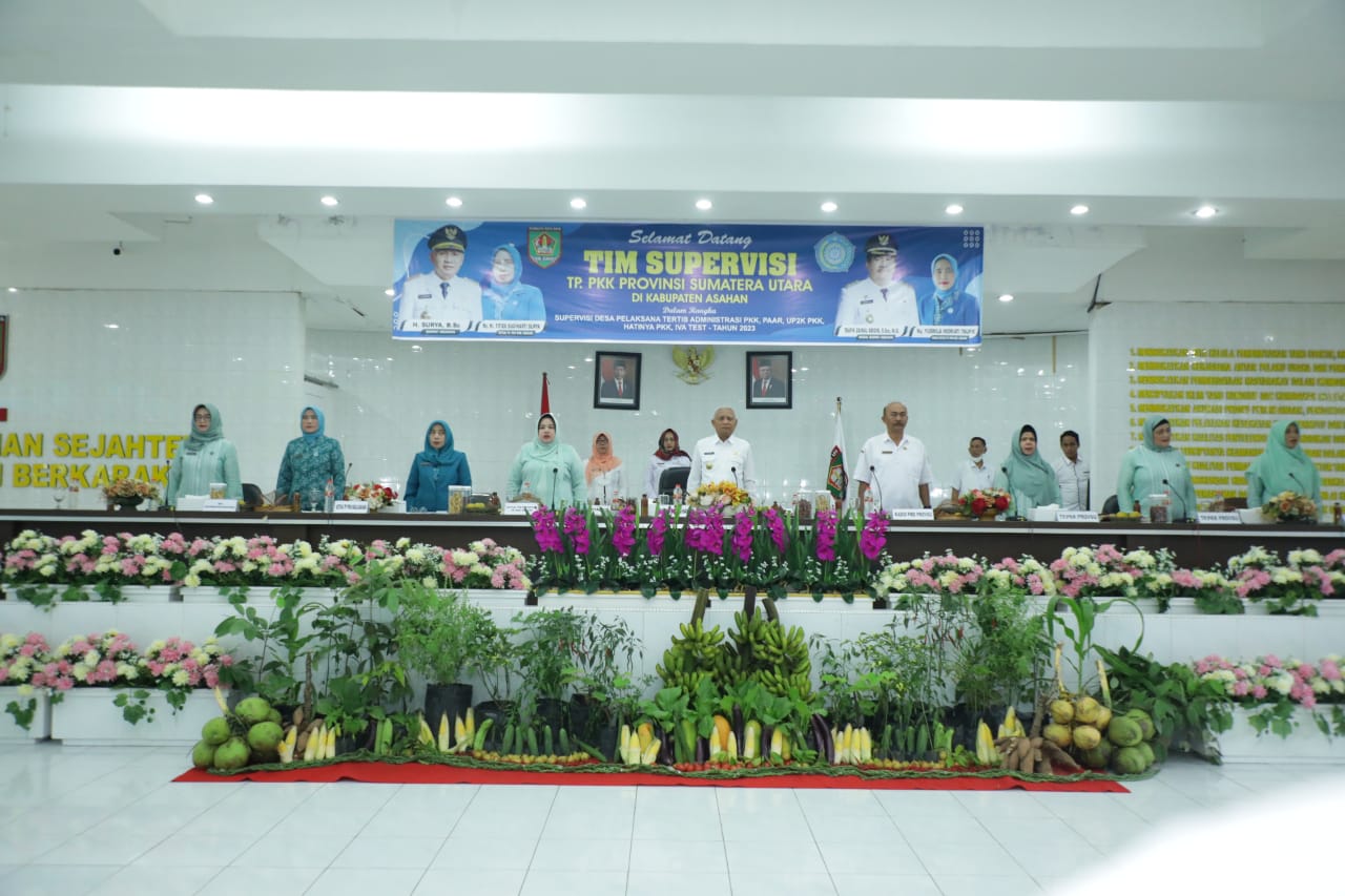 Bupati Asahan Harap Kader PKK Rutin Lakukan Pembinaan (Foto/Diskominfo Asahan)