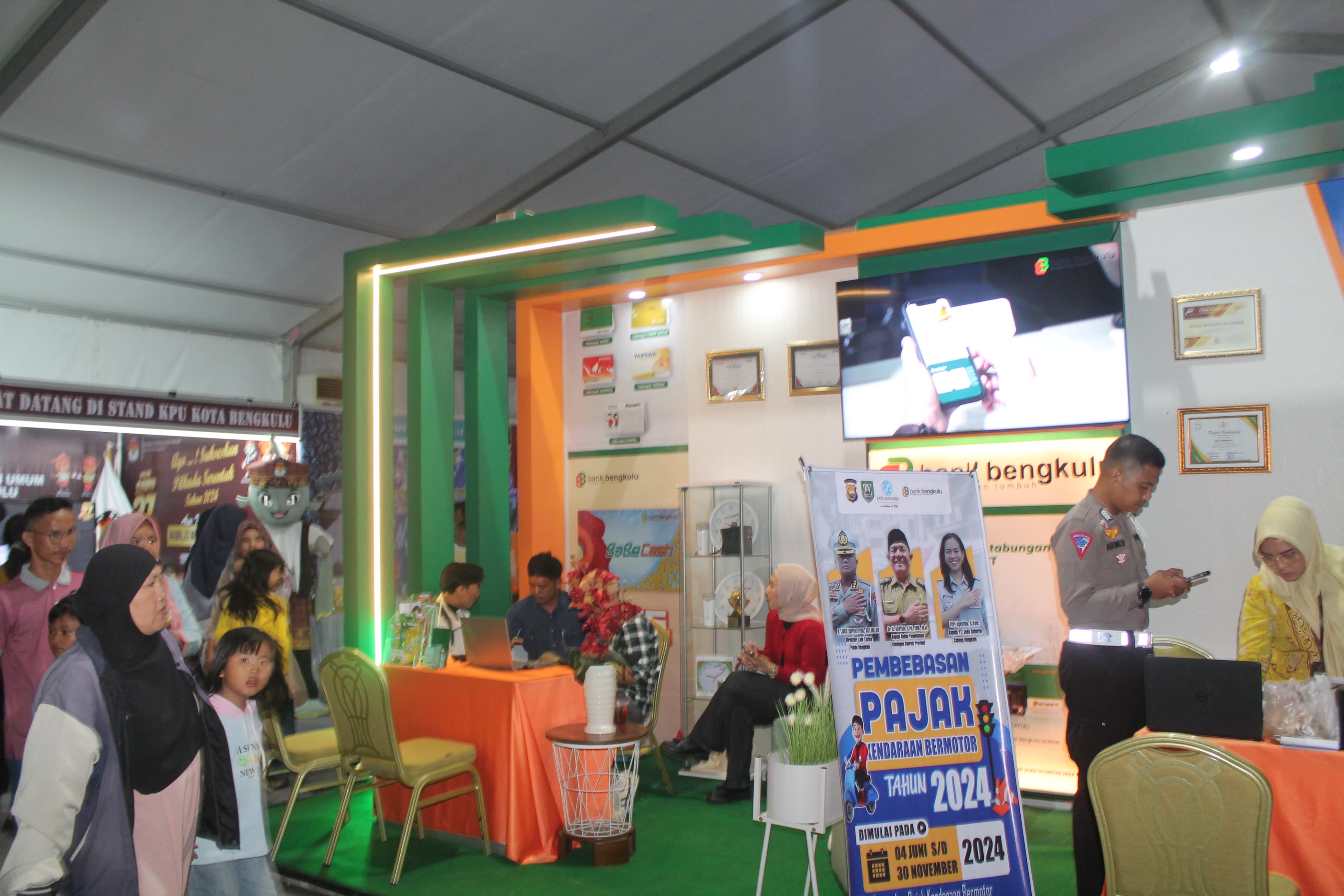 Area stan Bank Bengkulu