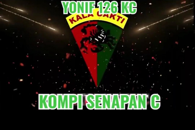 Danki Senapan C Yonif 126/KC Berupaya Pemutusan Mata Rantai Covid-19