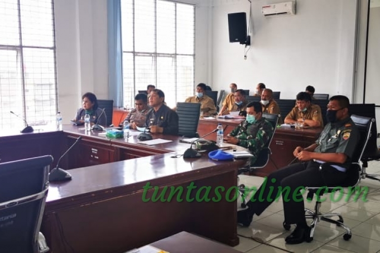 Bahas Penanganan Covid-19 DPRD Karo dan Gustu Gelar Raker